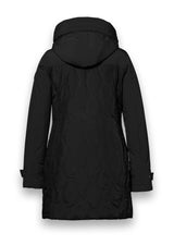 Veste longue noire