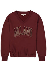 Sweat bordeaux