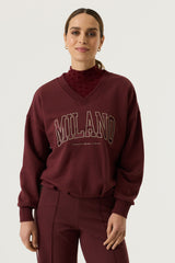 Sweat bordeaux