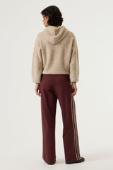 Pantalon rouge bordeaux