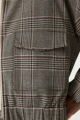 Veste à carreaux