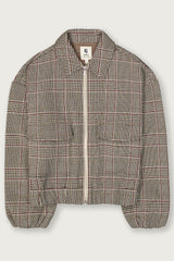 Veste à carreaux