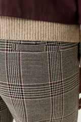 Pantalon à carreaux