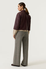 Pantalon à carreaux