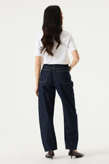 Jean Chyla Barrel fit -foncé L30