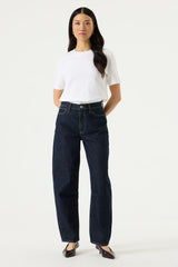 Jean Chyla Barrel fit -foncé L30