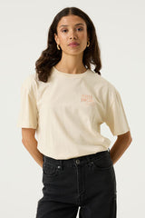 Tee-shirt blanc cassé