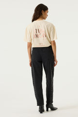 Tee-shirt blanc cassé