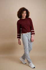 Pantalon Slim chiné gris