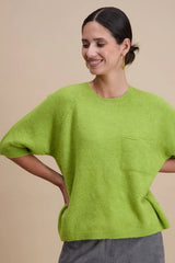 Pull uni vert