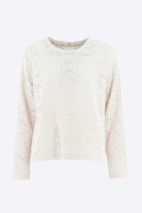 Blouse unie en dentelle
