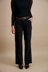Pantalon droit noir