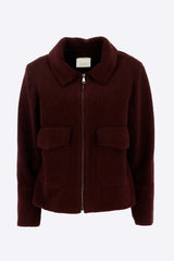 Veste unie zippée