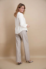 Blouse ample unie
