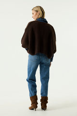 Gilet marron