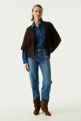 Gilet marron