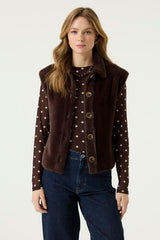Gilet marron