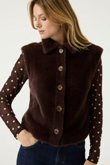 Gilet marron