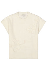 Pull blanc cassé